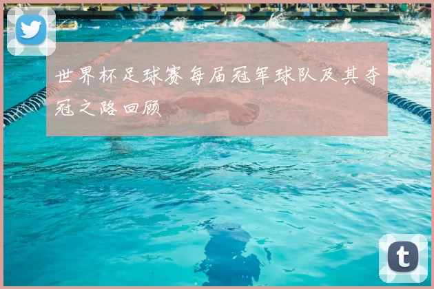 世界杯足球赛每届冠军球队及其夺冠之路回顾